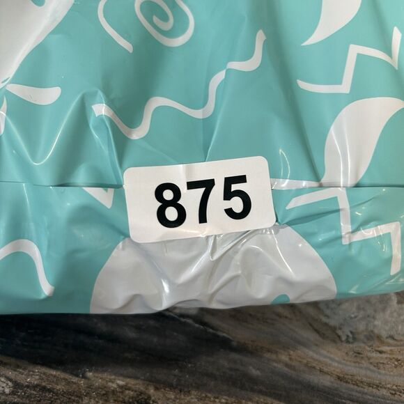 Kate Spade Saturday Womens Wool Blend Coat Large Blue Career Professional Luxury - Picture 13 of 13